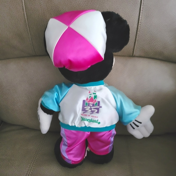 Disneyland 35th Anniversary Mickey Mouse Club Vintage Stuffed Plush 15" Tall - Picture 2 of 5